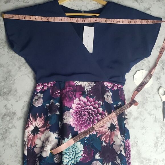 NWT Paper Dolls Floral Dress - Picture 15 of 17